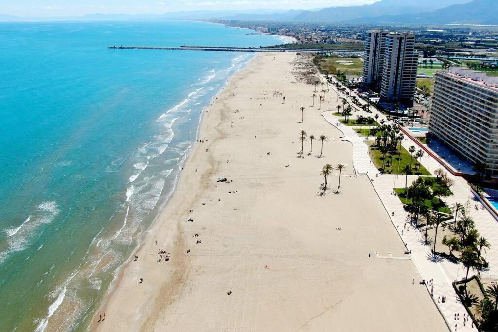 Comodo Apartamento En El Centro De Cullera, Playa 700 Metros Luaran gambar